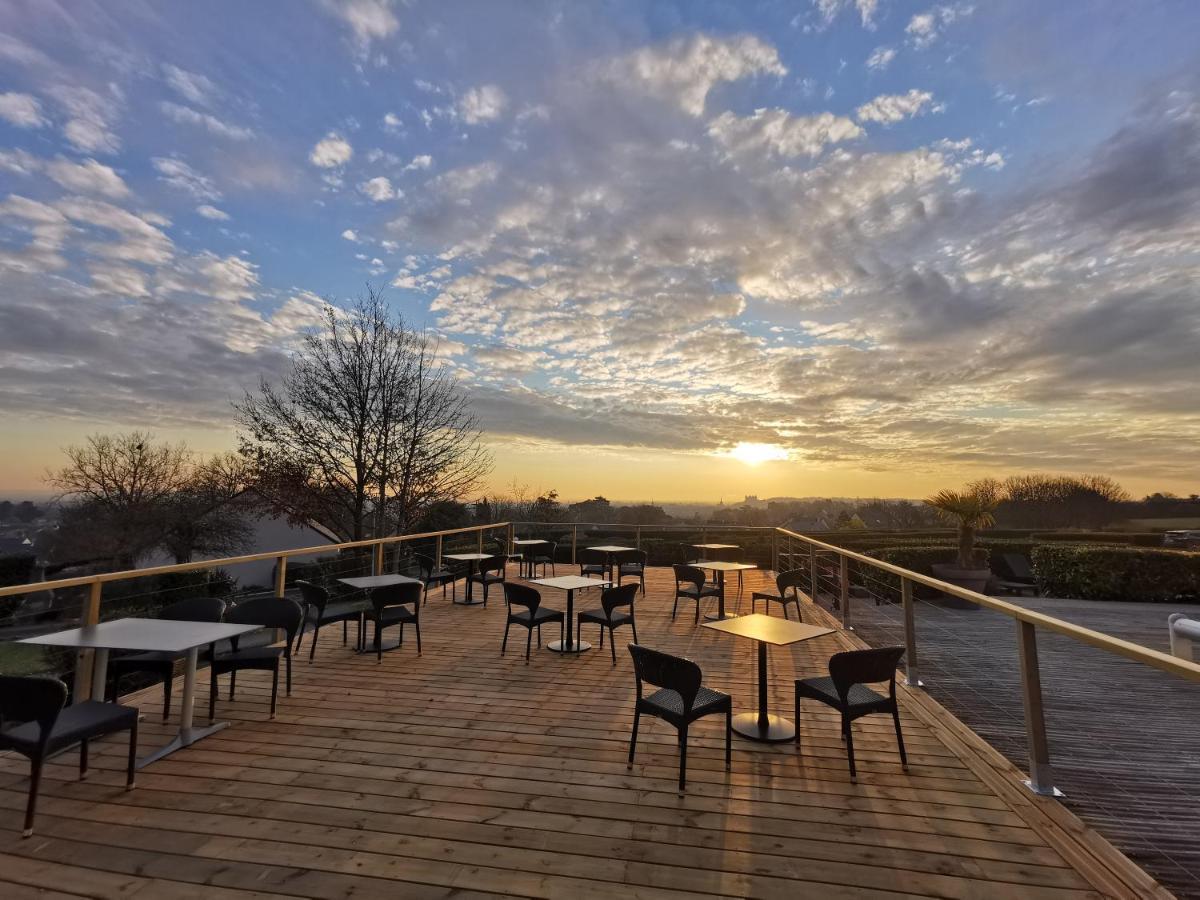 Les Terrasses De Saumur - Hotel & Appartements - Restaurant & Spa Exterior foto